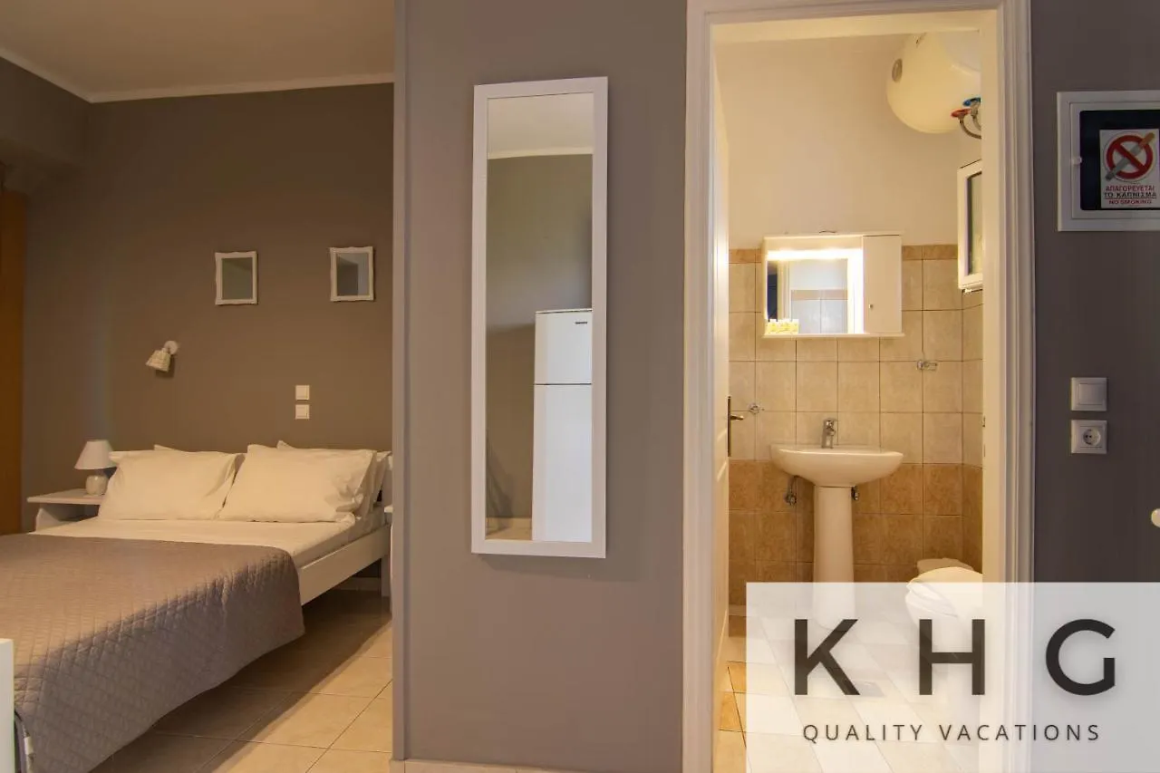 公寓 Sea View Retreat Studio In Agios Konstantinos! Dhavgáta 希腊